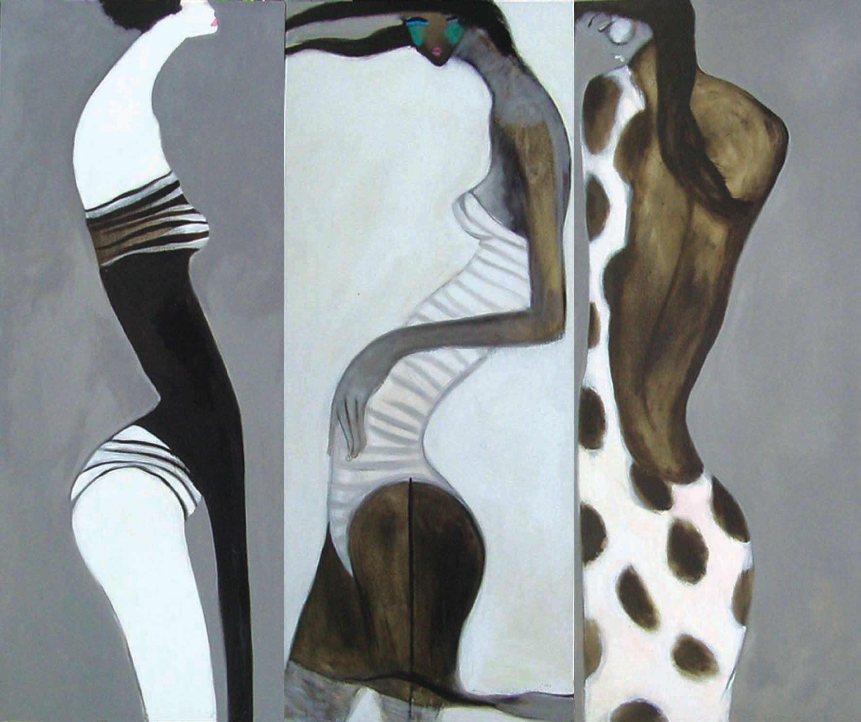 Nyoman Sani leads the Bali-based collective Seniwati (featured work: Abu-abu, 2002) - Courtesy of the artist vickers1